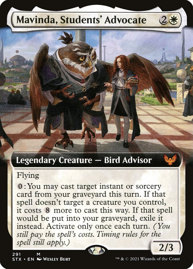Mavinda, Students' Advocate (STX) (291) / Extended Art