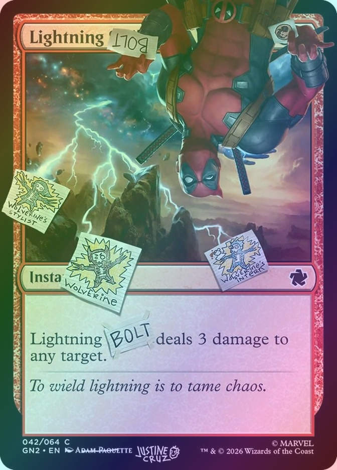Lightning Bolt (SLD) (IFIYW-2) / Foil