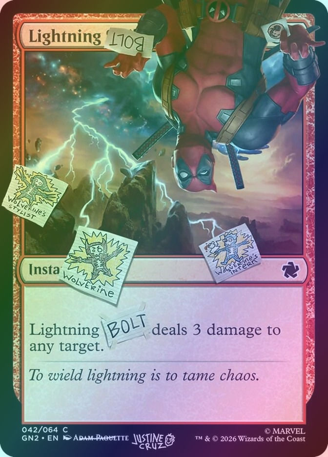 Lightning Bolt (SLD) (IFIYW-2) / Foil