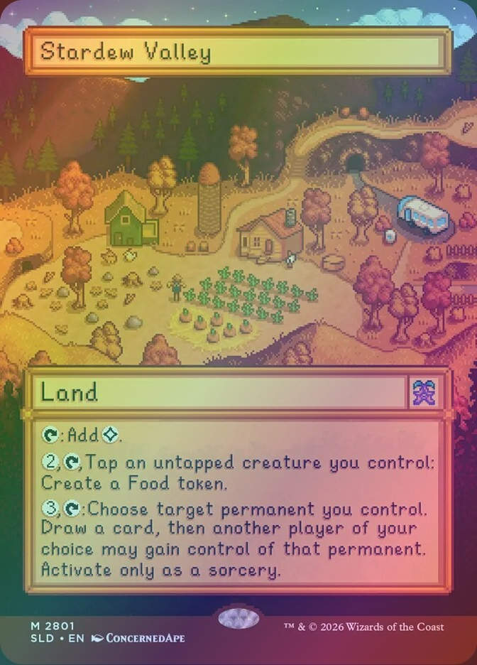 Stardew Valley (SLD) (2801) / Borderless / Foil