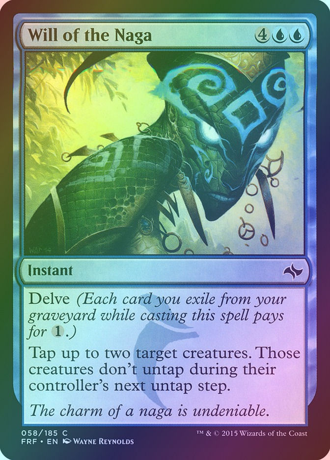 Will of the Naga (FRF) (58) / Foil