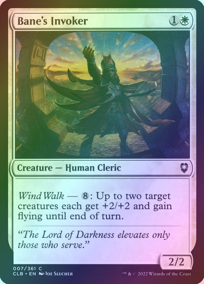 Bane's Invoker (CLB) (7) / Foil