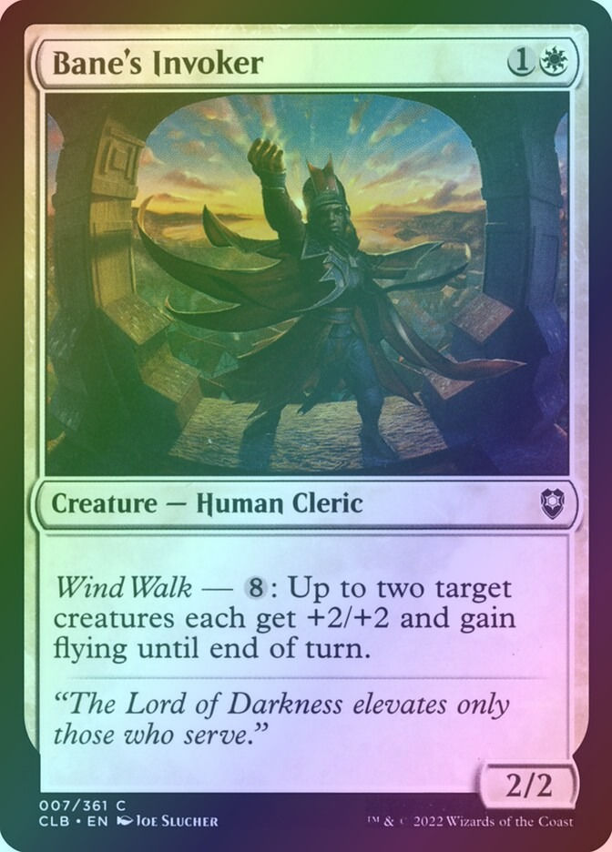 Bane's Invoker (CLB) (7) / Foil