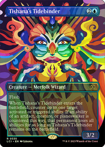 Tishana's Tidebinder (lci) / Borderless / Foil