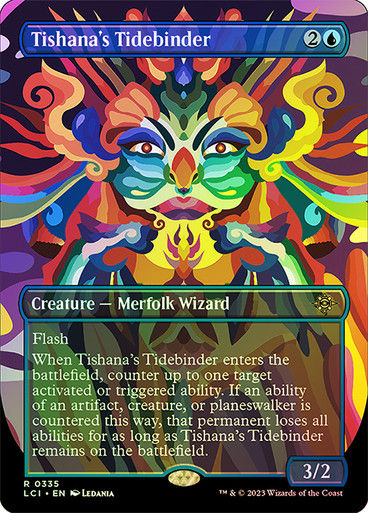 Tishana's Tidebinder (lci) / Borderless / Foil