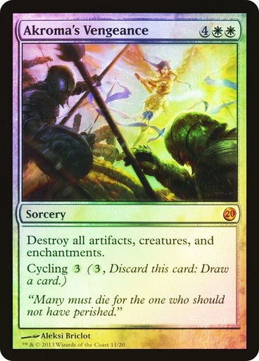 Akroma's Vengeance (v13) / Foil
