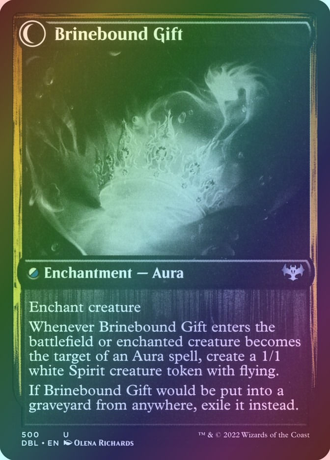 Brine Comber // Brinebound Gift (DBL) (500) / Foil — cara 2 de 2