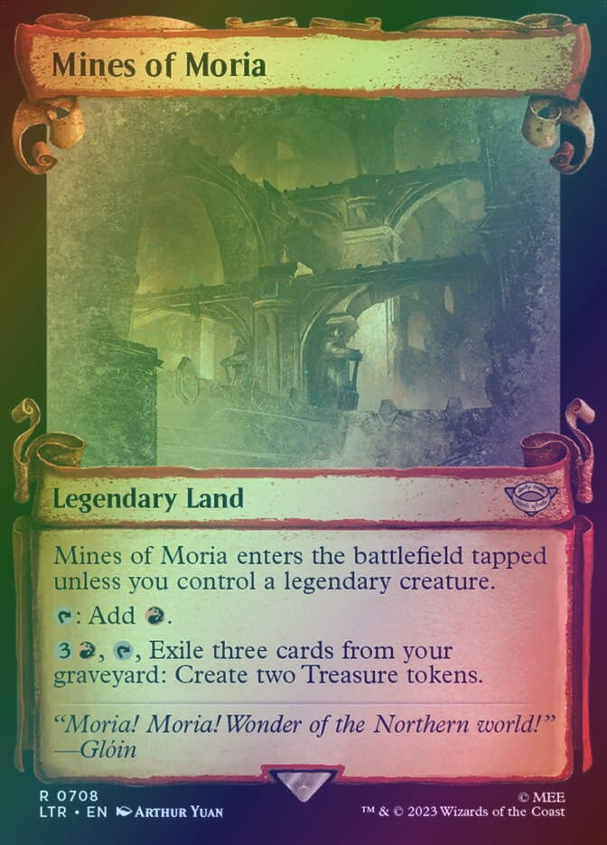 Mines of Moria (LTR) (708) / Showcase / Foil