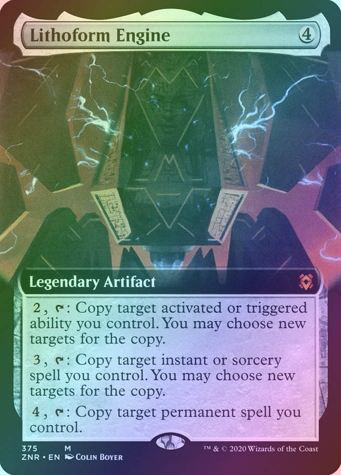 Lithoform Engine (ZNR) (375) / Extended Art / Foil