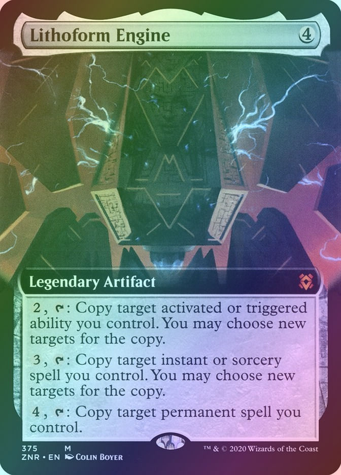 Lithoform Engine (ZNR) (375) / Extended Art / Foil