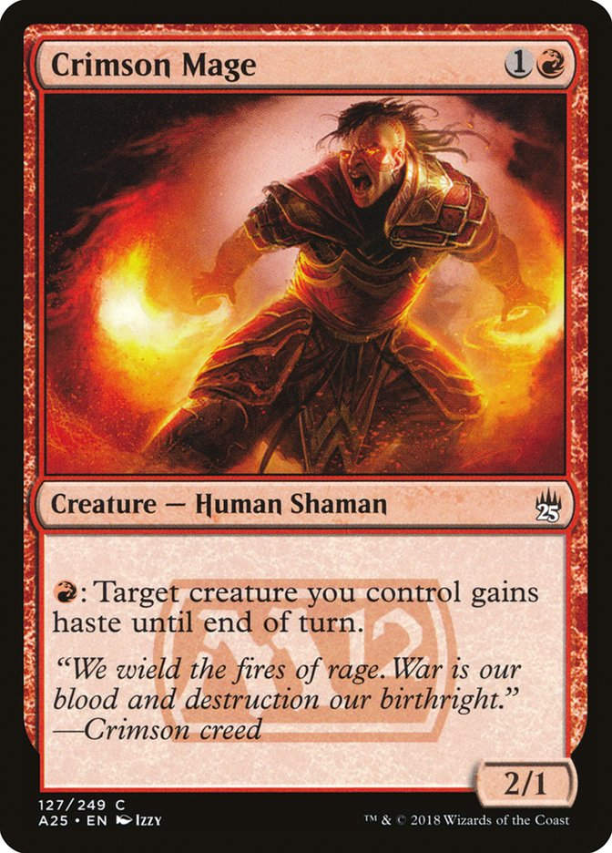 Crimson Mage (A25) (127)
