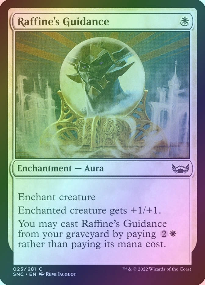 Raffine's Guidance (SNC) (25) / Foil