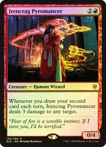 Irencrag Pyromancer (ELD) (128) / Foil