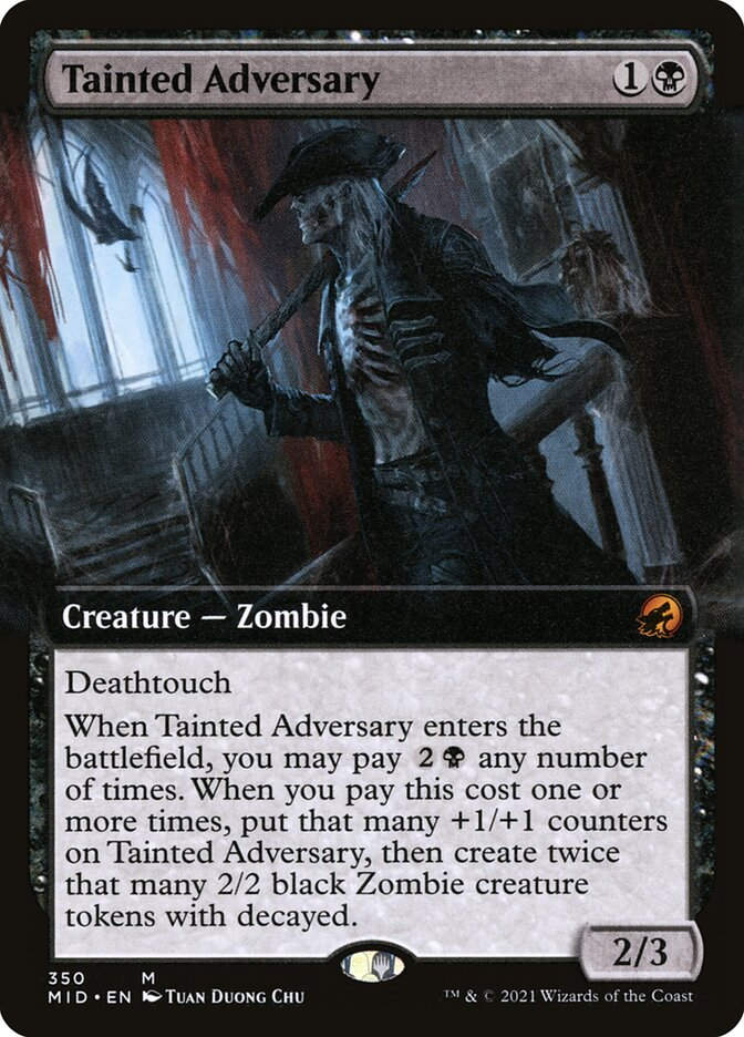 Tainted Adversary (MID) (350) / Extended Art