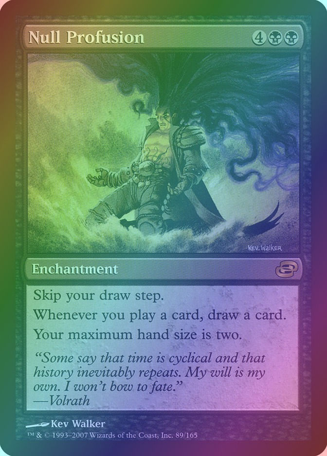 Null Profusion (PLC) (89) / Foil