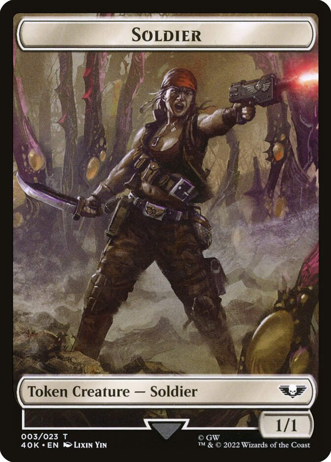Soldier // Ultramarines Honour Guard (T40K) (3 // 6)