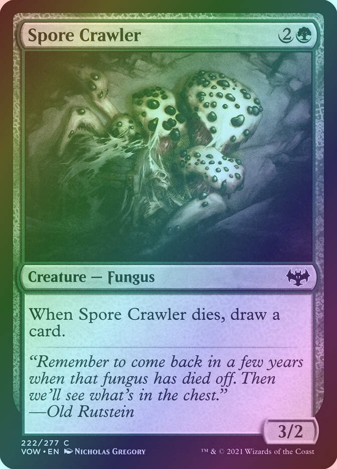 Spore Crawler (VOW) (222) / Foil
