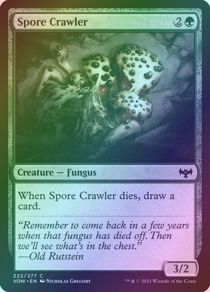 Spore Crawler (VOW) (222) / Foil