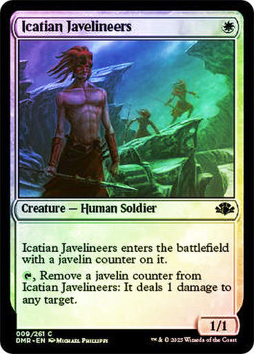 Icatian Javelineers (DMR) / Foil