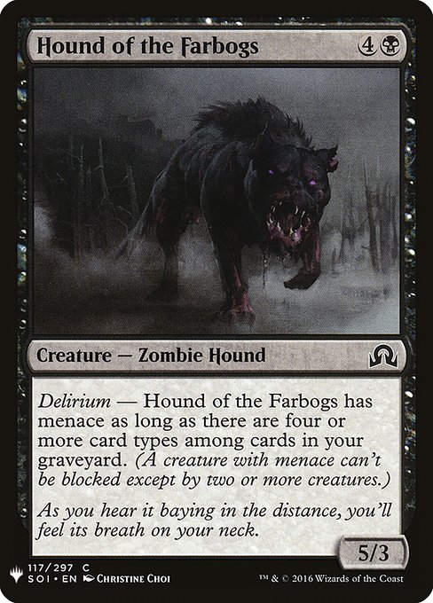 Hound of the Farbogs (PLST) (SOI-117)