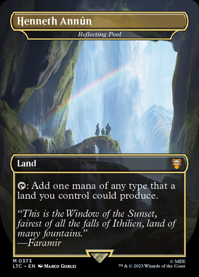 Reflecting Pool (LTC) (373) / Borderless