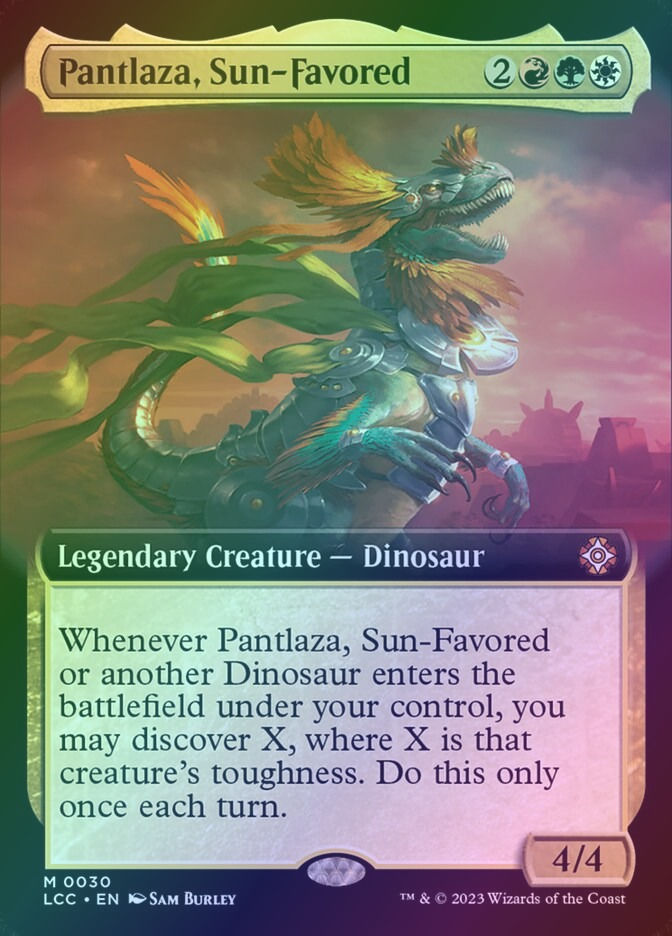 Pantlaza, Sun-Favored (LCC) (30) / Extended Art / Foil