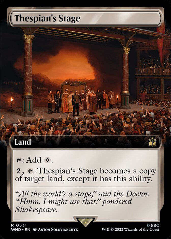 Thespian's Stage (WHO) (531) / Extended Art