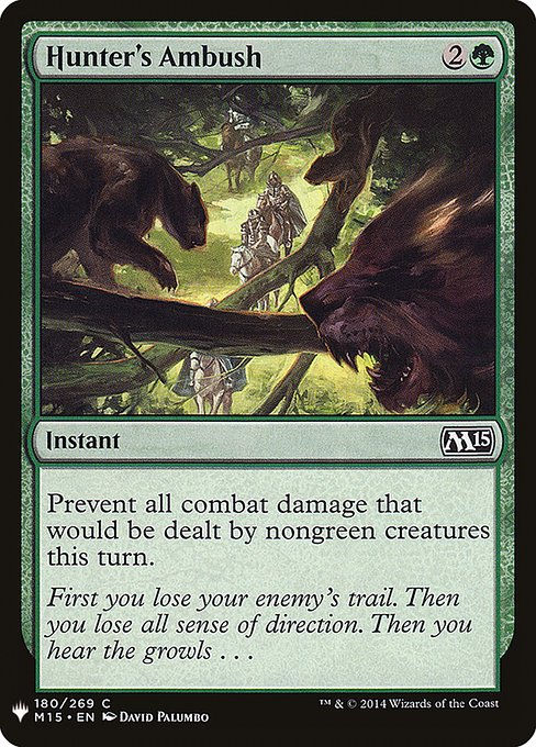Hunter's Ambush (PLST) (M15-180)