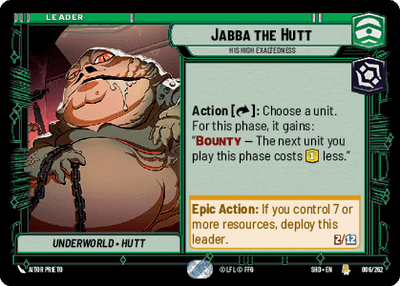 Jabba the Hutt - His High Exaltedness (SHD_#006/262)