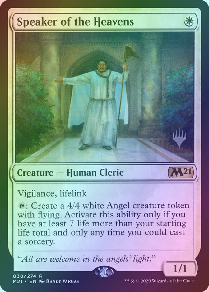 Speaker of the Heavens (PM21) (38p) / Foil