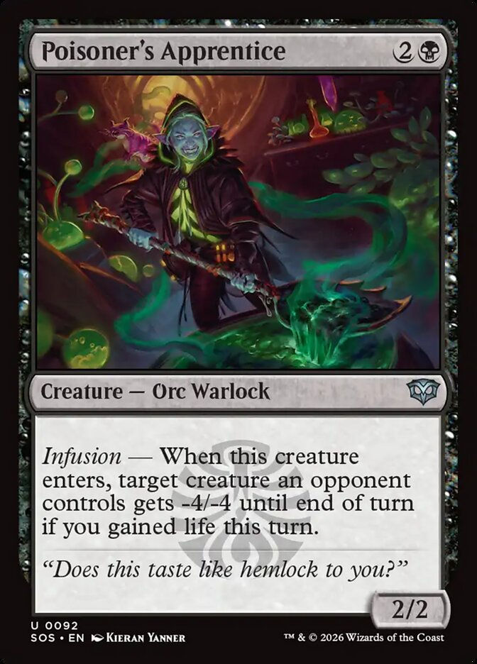 Poisoner's Apprentice (SOS) (92)