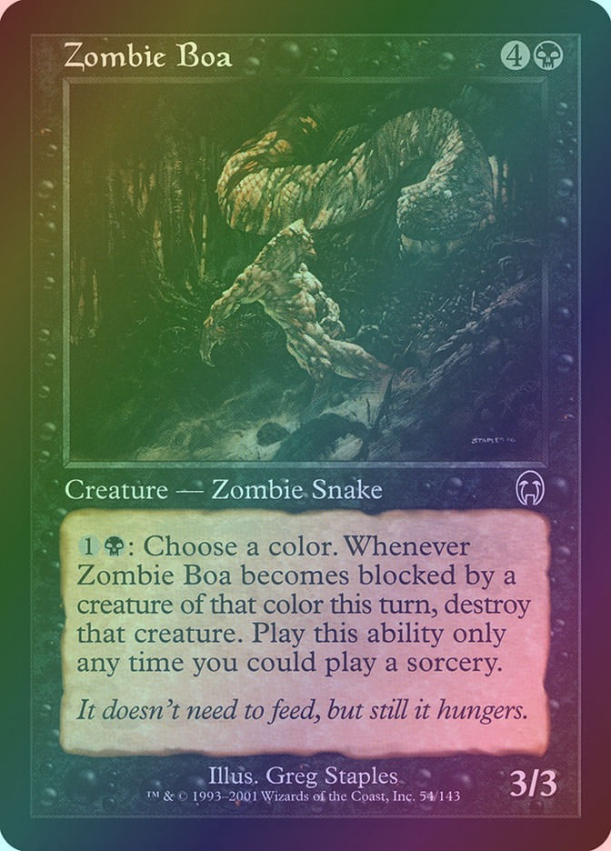 Zombie Boa (APC) (54) / Foil