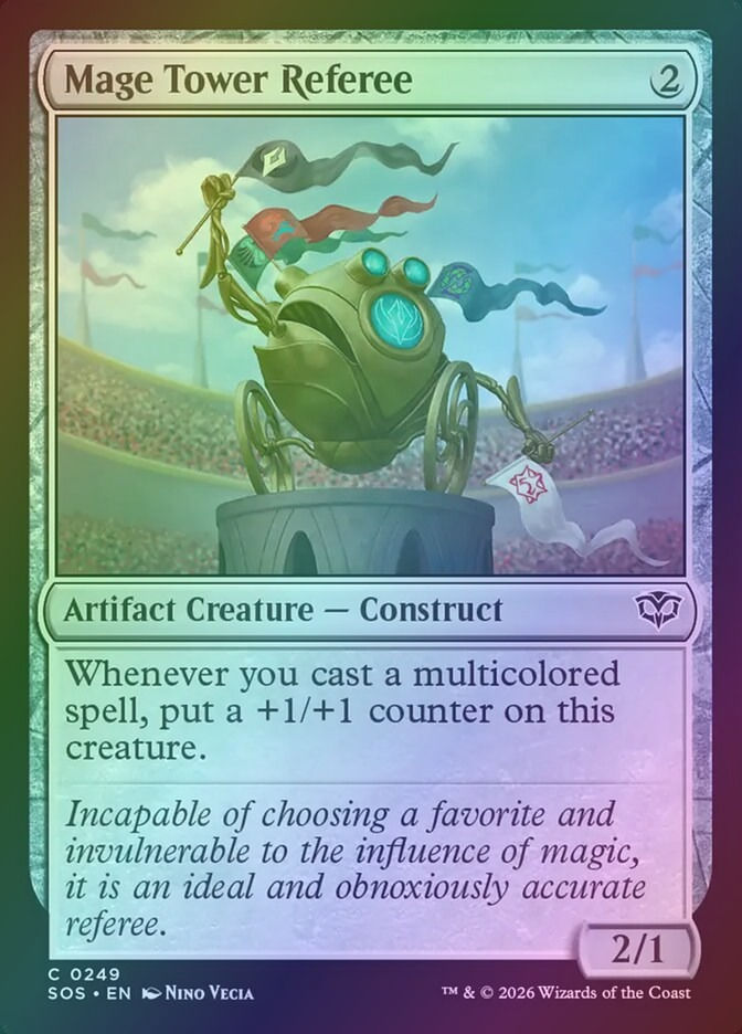 Mage Tower Referee (SOS) (249) / Foil