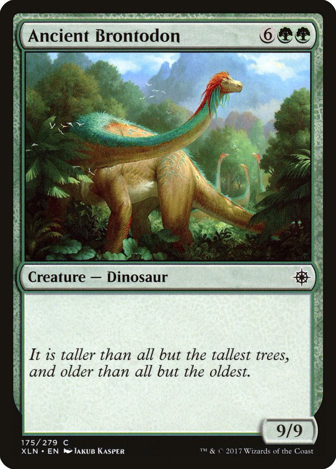 Ancient Brontodon (XLN) (175)