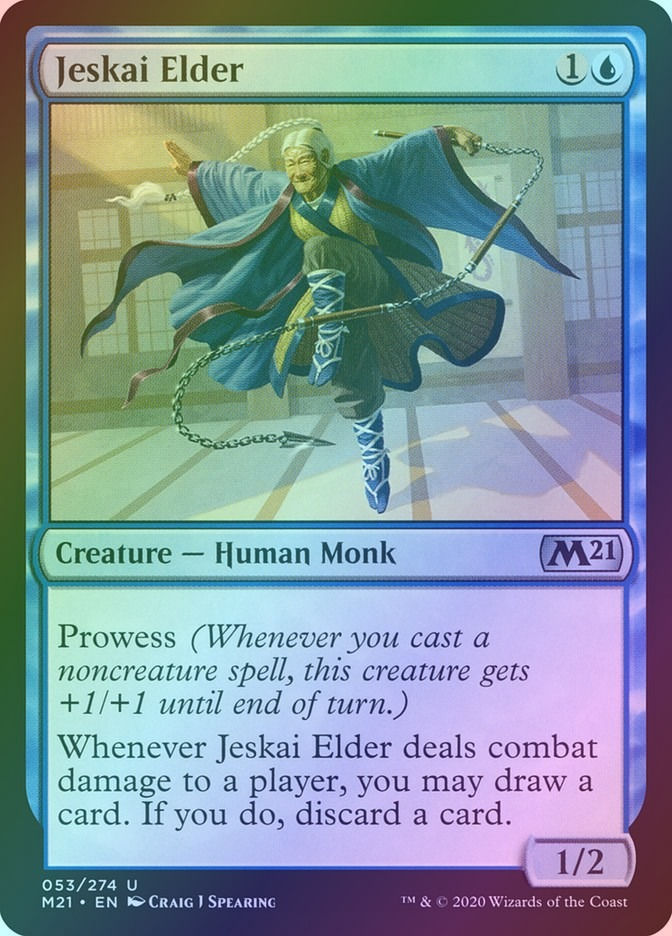Jeskai Elder (M21) (53) / Foil