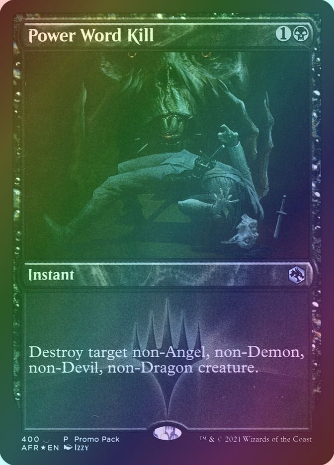 Power Word Kill (AFR) (400) / Foil