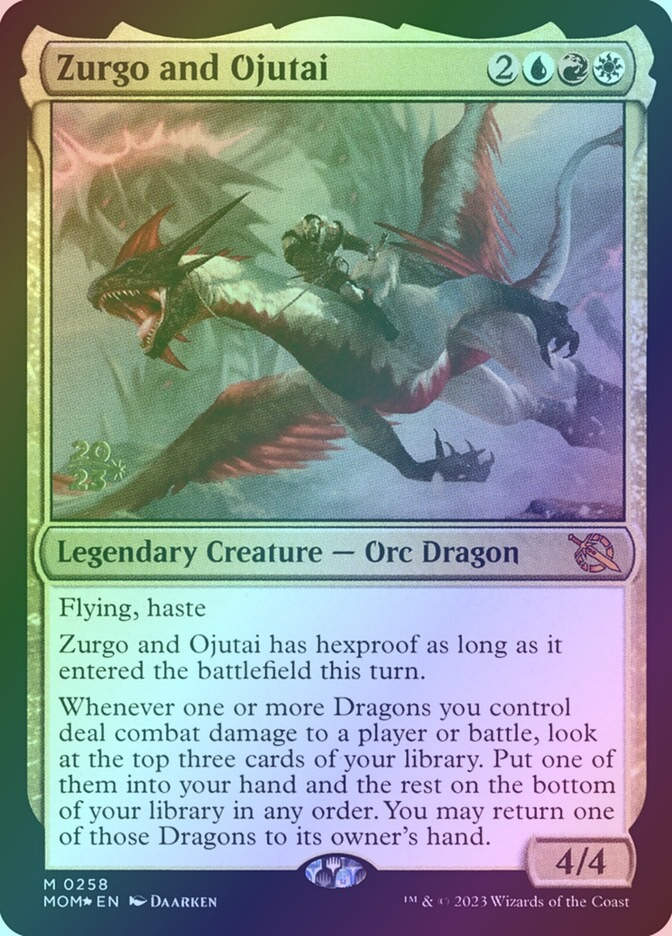 Zurgo and Ojutai (PMOM) (258s) / Foil