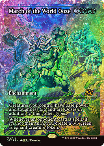 March of the World Ooze (DFT) (412) / Fracture Foil