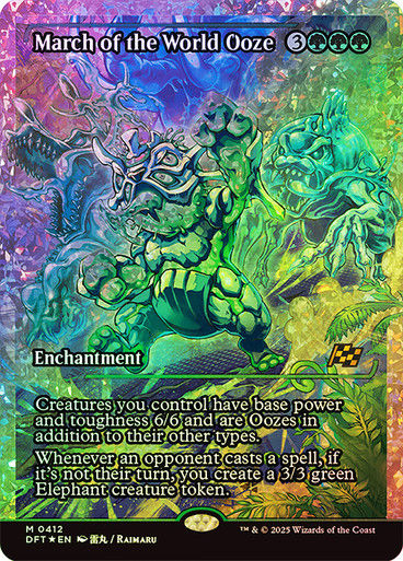 March of the World Ooze (DFT) (412) / Fracture Foil