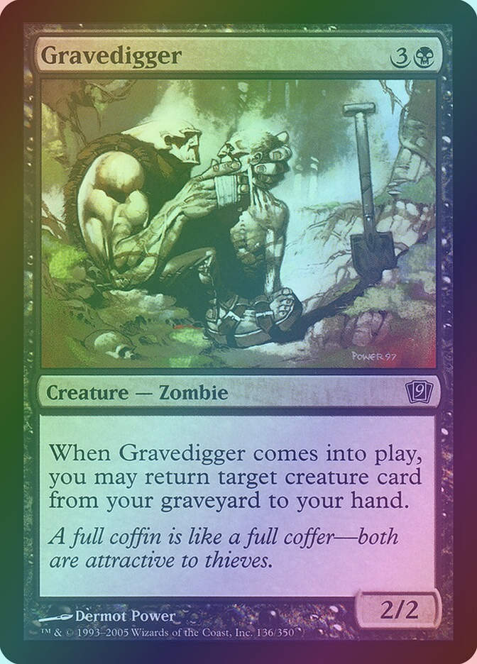 Gravedigger (9ED) (136★) / Foil