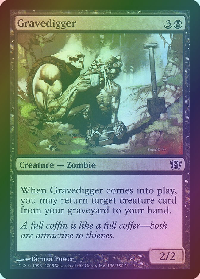 Gravedigger (9ED) (136★) / Foil