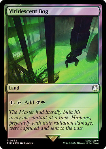 Viridescent Bog (pip) (682) / Surge Foil