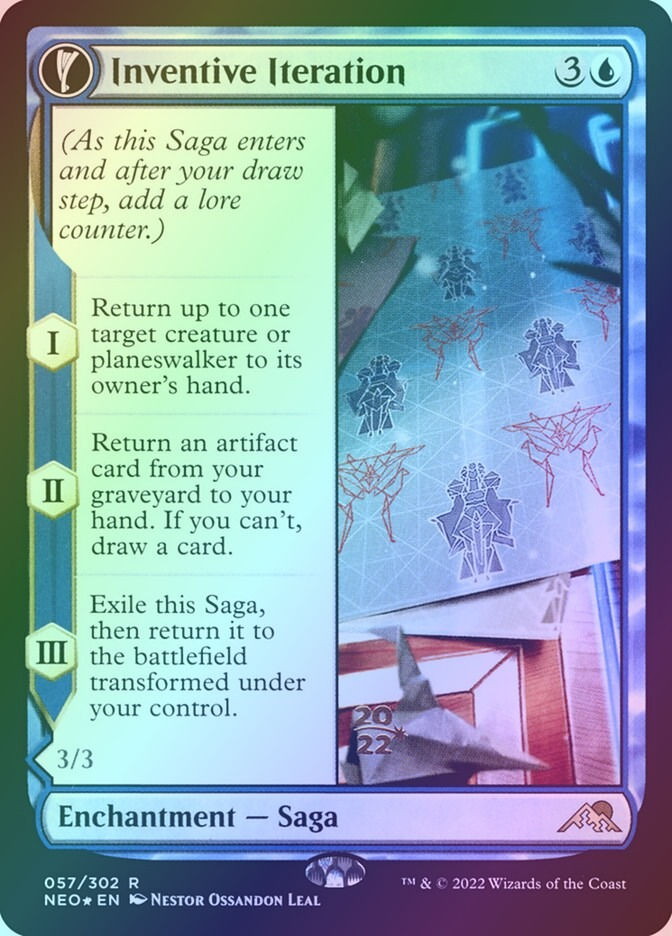 Inventive Iteration // Living Breakthrough (PNEO) (57s) / Foil — cara 1 de 2