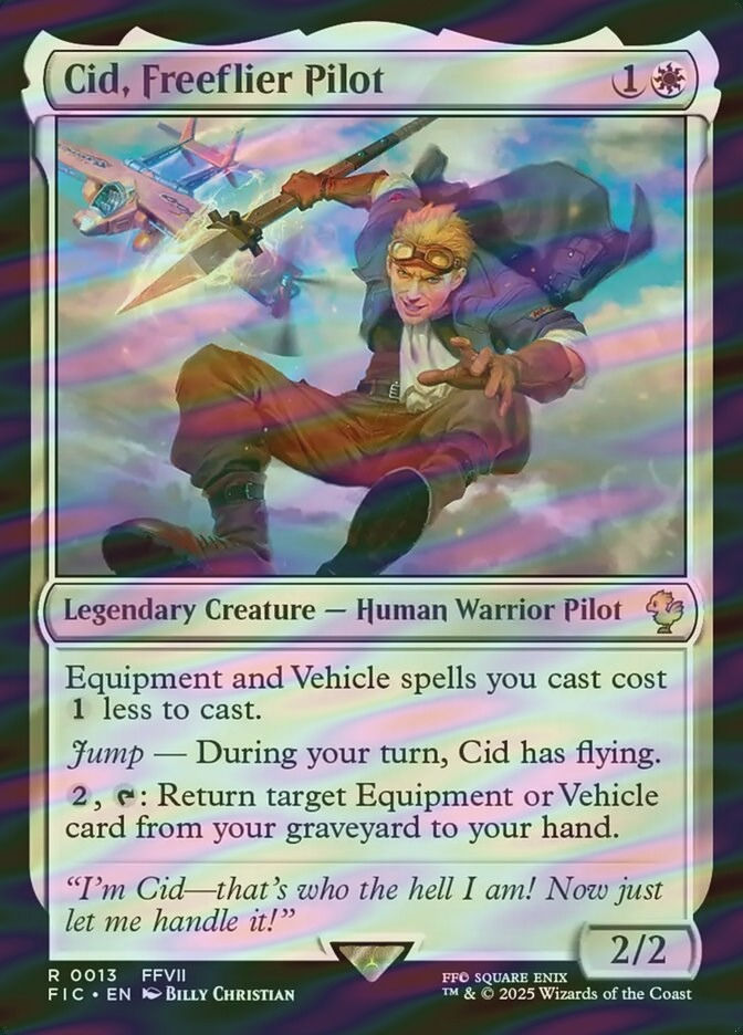 Cid, Freeflier Pilot (FIC) (13) / Surge Foil