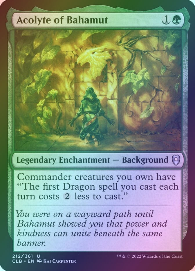 Acolyte of Bahamut (CLB) (212) / Foil