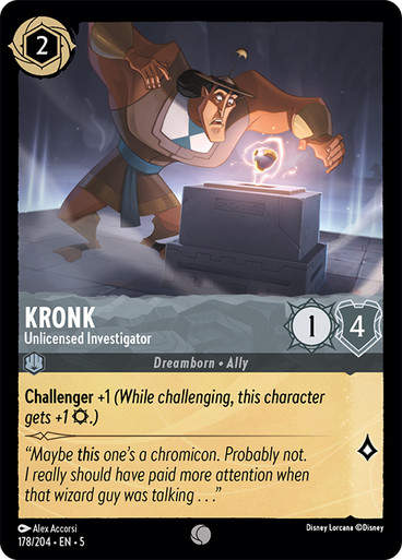 Kronk - Unlicensed Investigator (LOR_SHS)