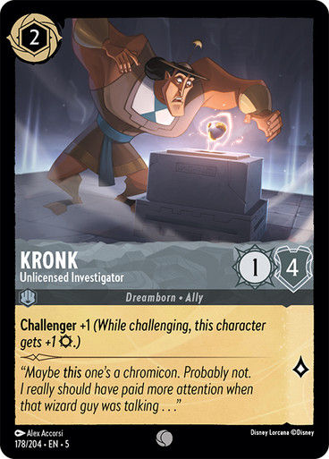 Kronk - Unlicensed Investigator (LOR_SHS)