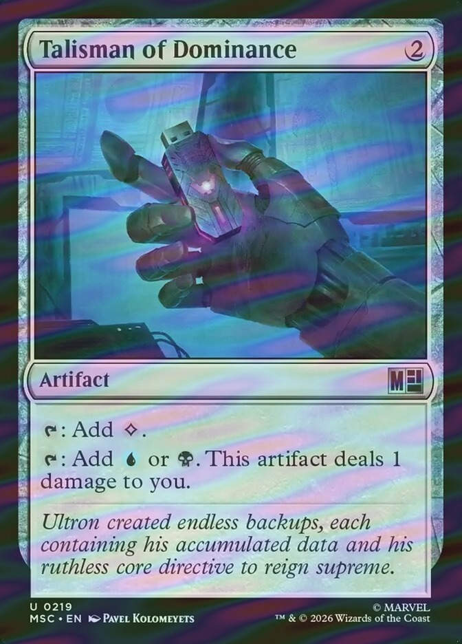 Talisman of Dominance (MSC) (219) / Surge Foil
