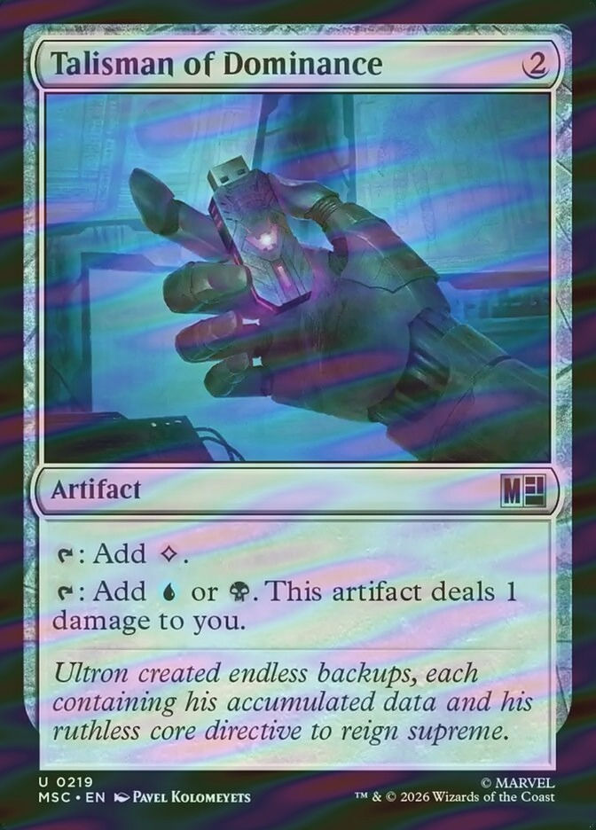 Talisman of Dominance (MSC) (219) / Surge Foil