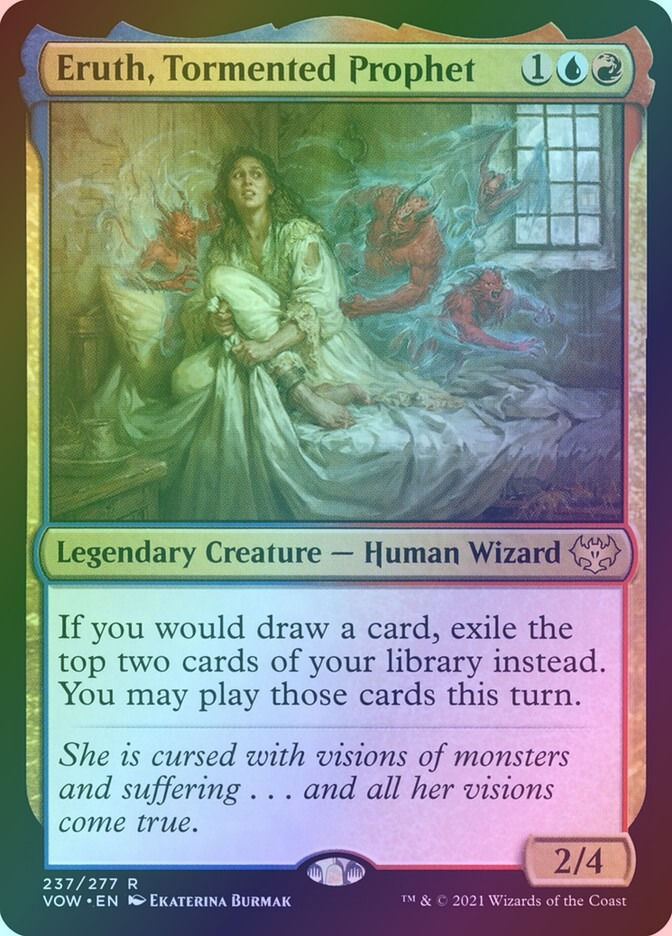 Eruth, Tormented Prophet (VOW) (237) / Foil